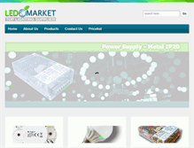 Tablet Screenshot of ledomarket.com